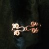 Celtic bracelet in copper - wire jewellery by TeeKay Jewellery