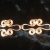 Celtic bracelet in copper - wire jewellery by TeeKay Jewellery
