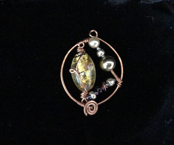Avant Garde pendant - TeeKay Jewellery